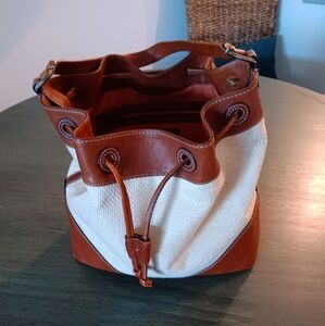 A Cole Haan bucket bag